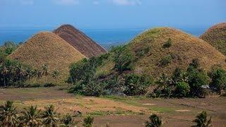 Chocolate Hills at Bohol Island, Philippines