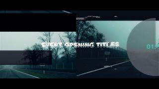 Event Opening Titles  After Effects Template  AE Templates