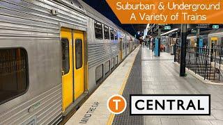 Transport for Sydney Vlog 765: Central Suburban & Underground - Trainspotting Before Sunrise