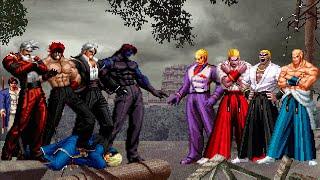 [KOF Mugen] Rugal Bernstein Team vs Geese Howard Team