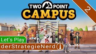 Let's Play Two Point Campus #2 | Ein Pausenraum für den Professor | tutorial gameplay deutsch