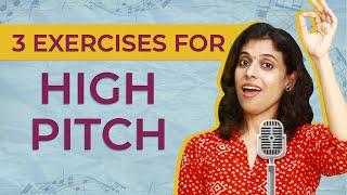 3 great exercises to sing High Pitch without strain | Pratibha Sarathy