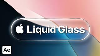 Apple’s Liquid Glass in After Effects Under 15 Minutes | No Plugins