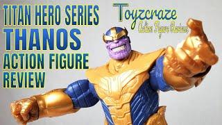 Avengers Marvel Titan Hero Series Deluxe Thanos Action Figure Review