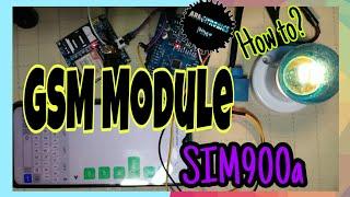 GSM module SIM900a (Tagalog) | Arduino tutorial || ARDUITRONICS Pinoy