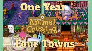 I Played EVERY Animal Crossing EVERY Day for a Year! Let's Tour the Towns I Created!