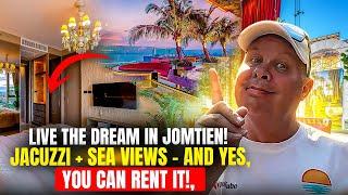 Yes, You Can Rent This! Jomtien Condo with Jacuzzi & Sea Views! ️
