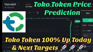 Toko token price prediction | tko token price prediction | tokocrypto price prediction