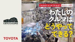 トヨタのクルマができるまで エピソード01：わたしのクルマはどうやってできる？