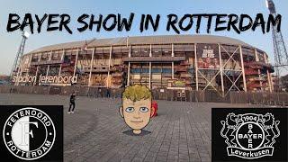 FEYENOORD vs. BAYER LEVERKUSEN. Der BAYER dominiert ROTTERDAM im De Kuip.