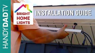 How to install Permanent Holiday Lighting (Bright Home Lights)