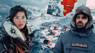 Trying exotic food in GREENLAND | Whale and polar bear! 