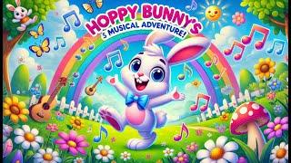 Hoppy Bunny's Musical Adventure!  Fun & Happy Music for Children | #KidsMusic #SongsForKids"