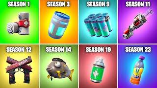 Evolution of Healing Items in Fortnite (Chapter 1 Season 1 - Chapter 4 Season 1)