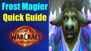 Frost Magier Quick Guide - Einsteigerfreundlich | WoW The War Within