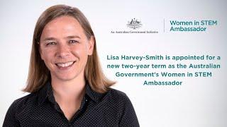 Lisa Harvey-Smith appointed a new two-year term as Australia's Women in STEM Ambassador