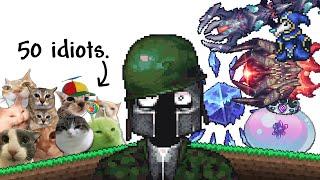 50 idiots vs Calamity Death HARDMODE
