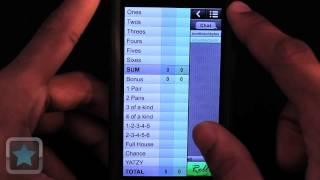 Yatzy World iPhone Yatzhee App - AppDictions Video App Demo