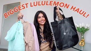 BIGGEST Lululemon haul… EVER!! (Tons of new stuff) size 6/8 *fall 2022*