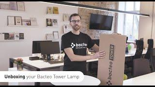 How to use the Bacteo Tower Disinfection Lamp