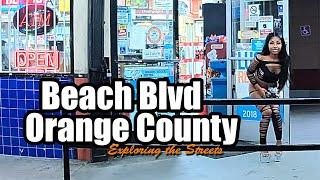 Beach Blvd, Orange County, California, USA  Exploring the Streets - Ep. 11