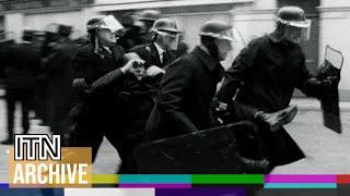 Battle of the Bogside Rare Footage - First Major Clash of the Troubles Captured Up Close (1969)