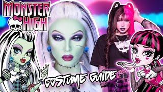 Dressing like 5 MONSTER HIGH doll characters : Outfit guide