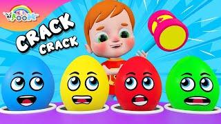 Surprise Eggs Kids Song! | Vroom Kids Songs | Popular Nursery Rhymes