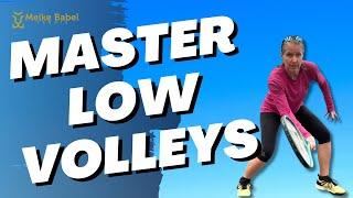 Master The Low Tennis Volley With These Easy To Follow Tips