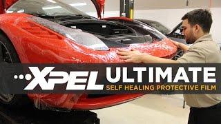 Ferrari 458 Speciale Front End Wrap Clear Bra XPEL Paint Protection Film