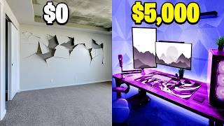 I Built My BEST Friends DREAM $5,000 Gaming Room