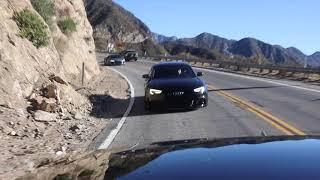 This is HOW TO DRIVE on ANGELS CREST HIGHWAY || Audi Group LA ||  RACING