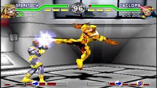 X-Men: Mutant Academy - Sabretooth arcade mode