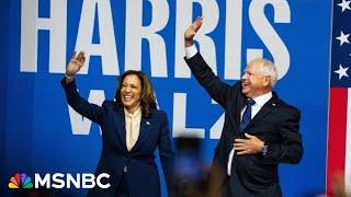 WATCH: Harris and Walz hold campaign rally in Wisconsin