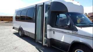 2006 used 23 passenger bus with rear luggage Las Vegas Bus Sales S40794