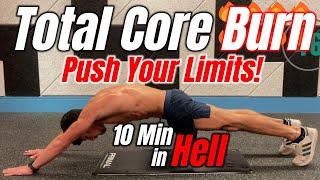 10 Minute Total Core Burn – No Equipment Ultimate Abs Workout