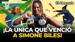 REBECA ANDRADE: salió de las FAVELAS DE BRASIL y llegó al PODIO OLÍMPICO de PARÍS 2024