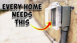 EASY Weatherproof Outlet Cover Installation