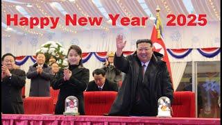 Kim's Extravagant New Year's 2025 Celebration -  with Daughter Ju Ae