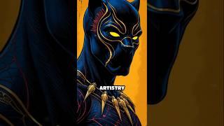 Black Panther's iconic suit.  #BlackPanther #CulturalHeritage #AfricanTraditions #WakandaForever