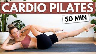 50 MIN CARDIO PILATES WORKOUT | Intense Full Body Workout For Weight Loss & Strength | 2022