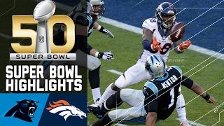 Super Bowl 50 Highlights | Panthers vs. Broncos | NFL