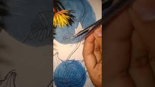 easy flower making art#cute (Anjali 's Art )