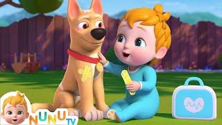 Max Got a Boo Boo | Nursery Rhymes & Kids Songs | NuNu Tv