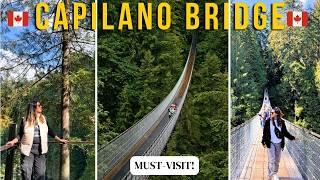 Is Vancouver's CAPILANO Suspension Bridge Worth It? A Nature Lover’s Dream! #thingstodo