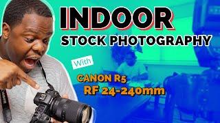 Indoor Stock Photography with the Canon R5 and RF 24-240mm f/4-6.3 Lens