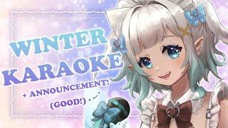 【WINTER KARAOKE + ANNOUNCEMENT!! 】getting into the SPIRIT!!!【Maid Mint Fantome】