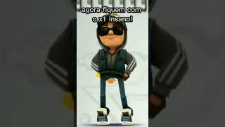 convidei um YouTuber para x1 no subway surfers valendo mil reais! Prince k vs KAUÃvct!#subwaysurfers