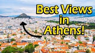 Climbing Lycabettus Hill in Athens, Greece