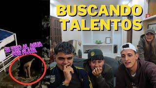 BUSCANDO TALENTOS EN OME TV | SE TIRA AL RIO POR 15K